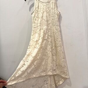 Girls hi-low hem dress size 10-12. Worn once